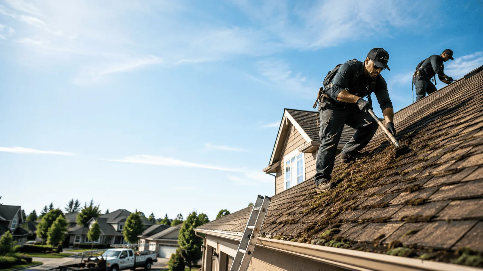 Roof Moss Removal in Harris, MO near me